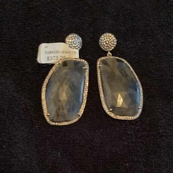 Exclusive earrings with natural stone limited and exclusive - Picture 3 of 9